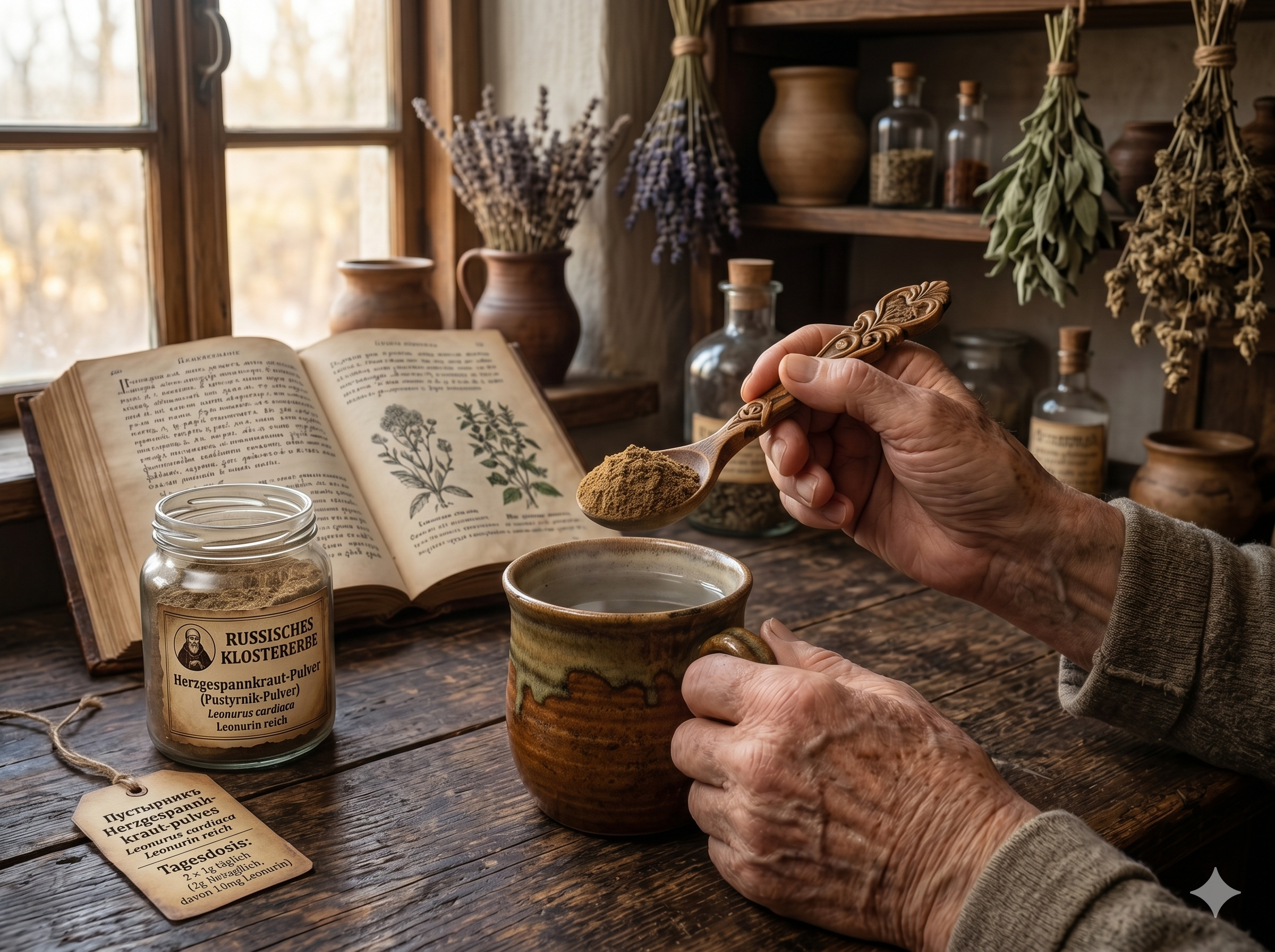 Herzgespannkraut 2 Bild Pulver