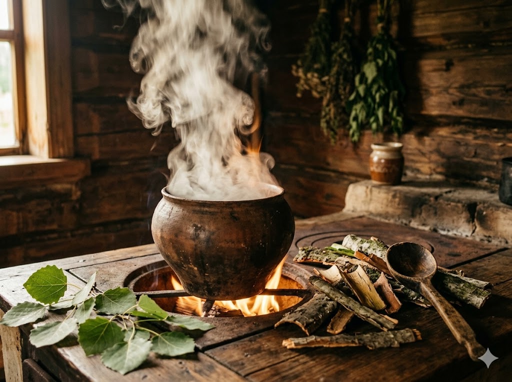 Zubereitung der Espen-Kräuter